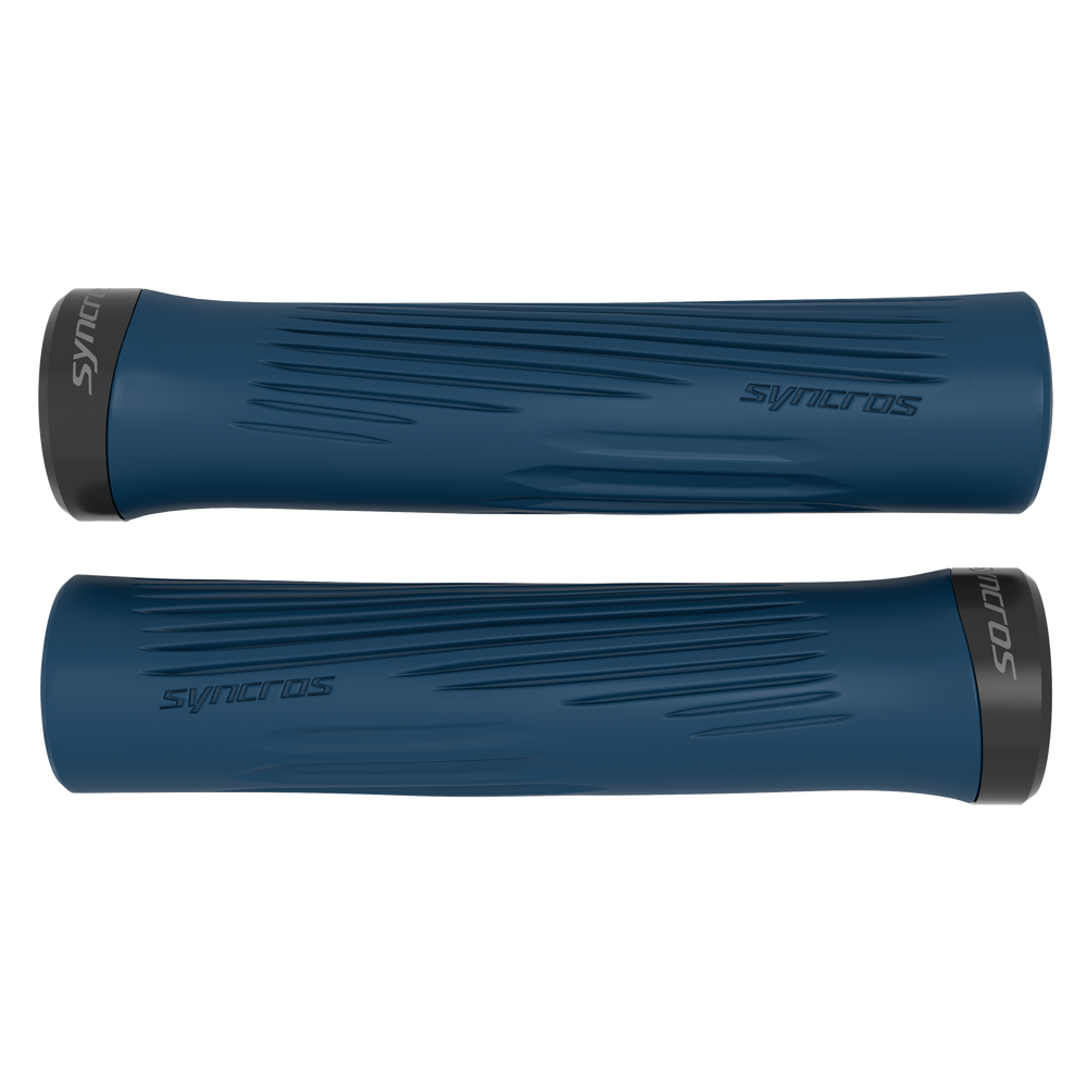 Syncros XC Lock-On Grips in Deep Blue, view 2