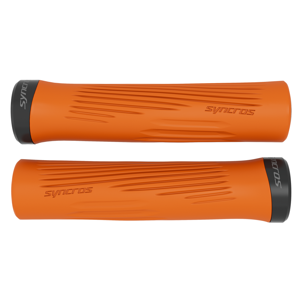 Syncros XC Lock-On Grips in Acid Orange, view 2