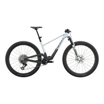 SCOTT Spark RC World Cup Evo in Rush White/Carbon Black, detail view