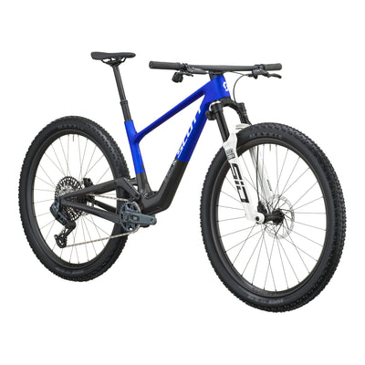SCOTT Spark RC Team Issue in Ultra Blue/Carbon Black, side view