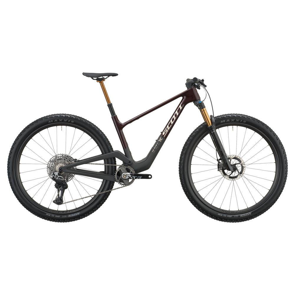 SCOTT Spark RC Pro in Obsidian Purple/Carbon Black, detail view