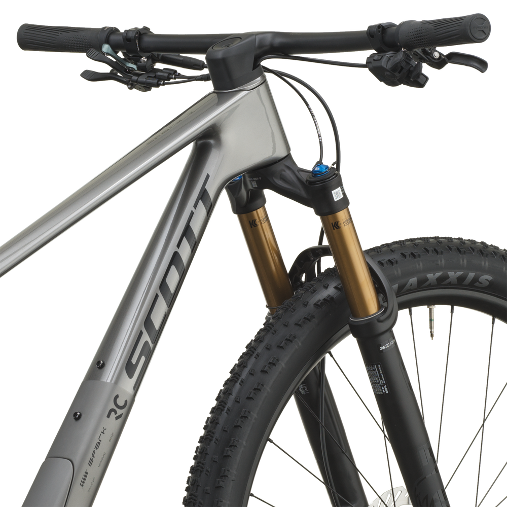 SCOTT Spark RC Expert Carbon Mountain Bike in Tungsten Grey | 2027
