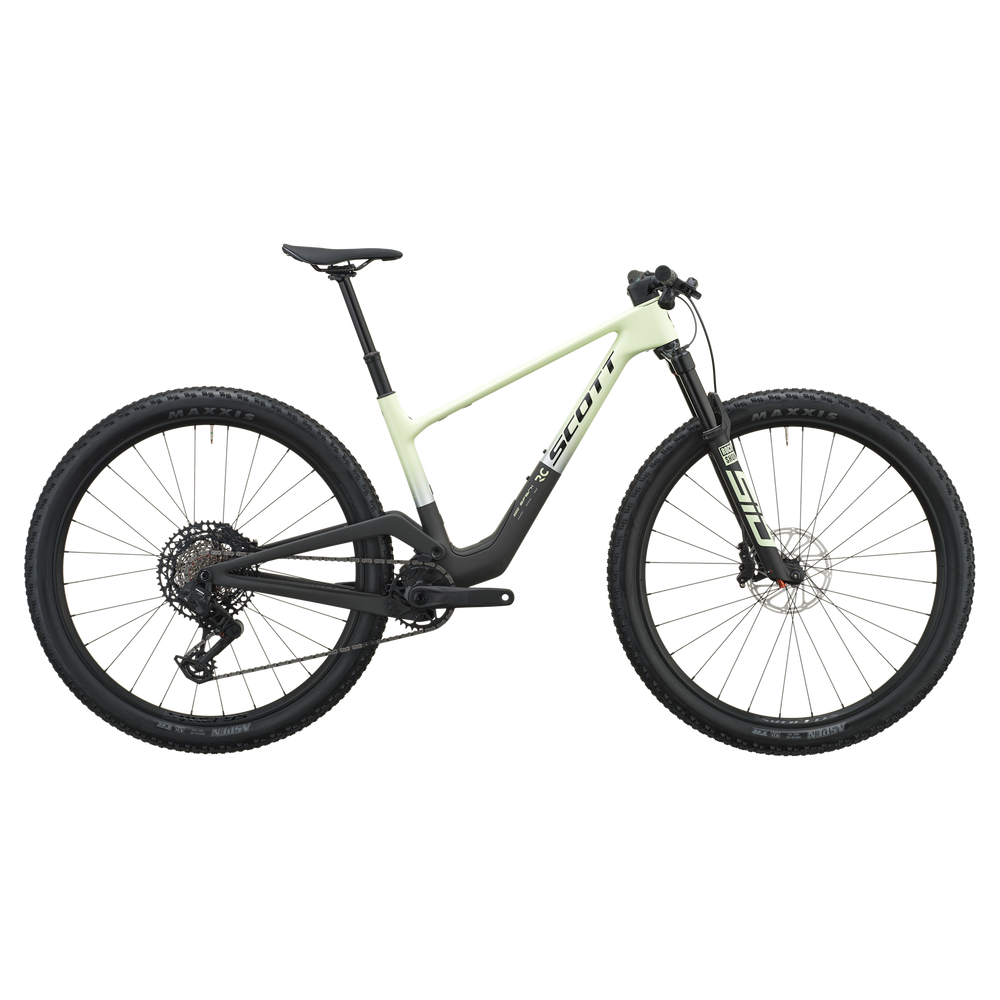 SCOTT Spark RC Team in Cream Green/Carbon Black, detail view