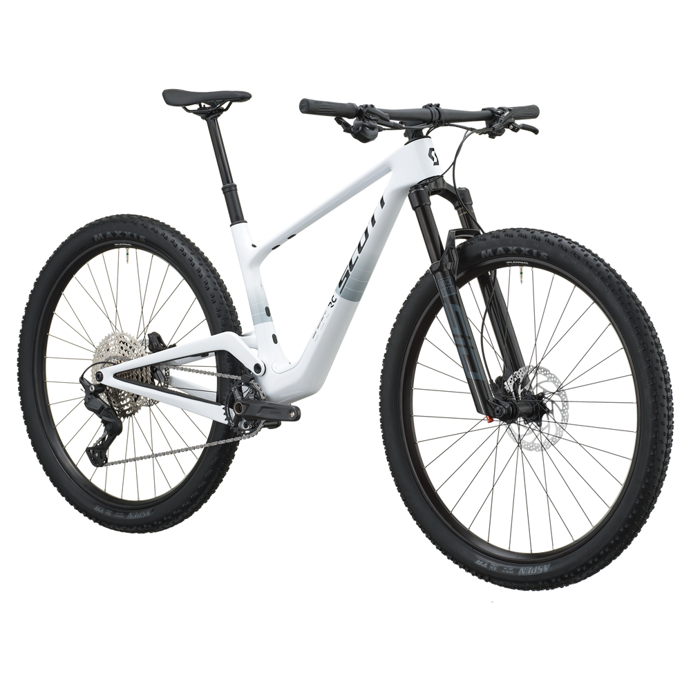 SCOTT Spark RC Comp in White, side view