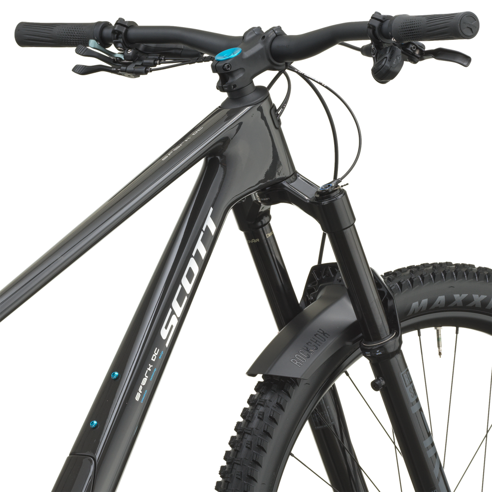 SCOTT Spark DC 30 in Carbon Black, detail view