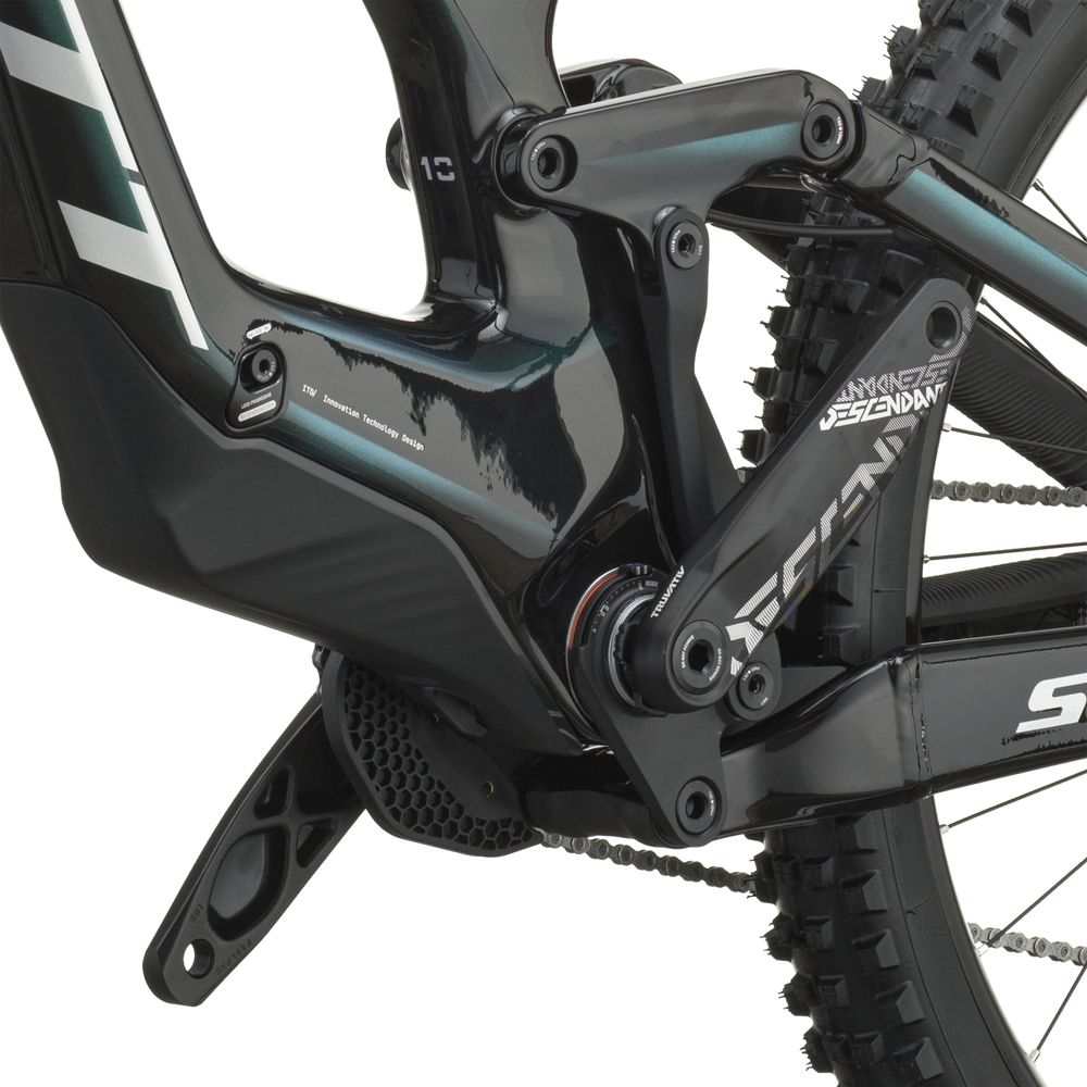 SCOTT Gambler 10 in Meta Black, detail view