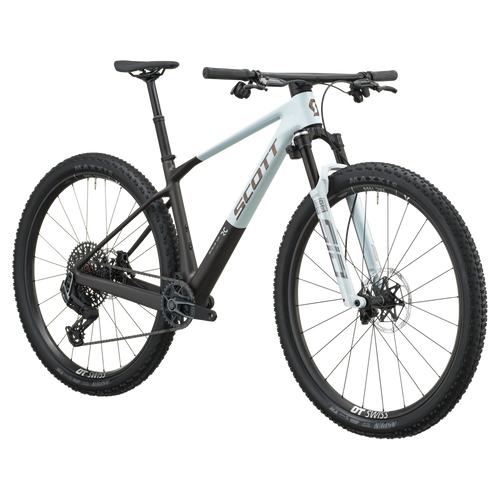 SCOTT Scale RC World Cup in Cumulus White/Carbon Black, side view