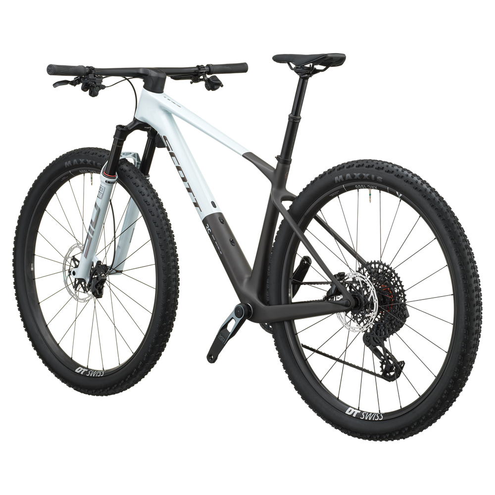 SCOTT Scale RC World Cup in Cumulus White/Carbon Black, detail view
