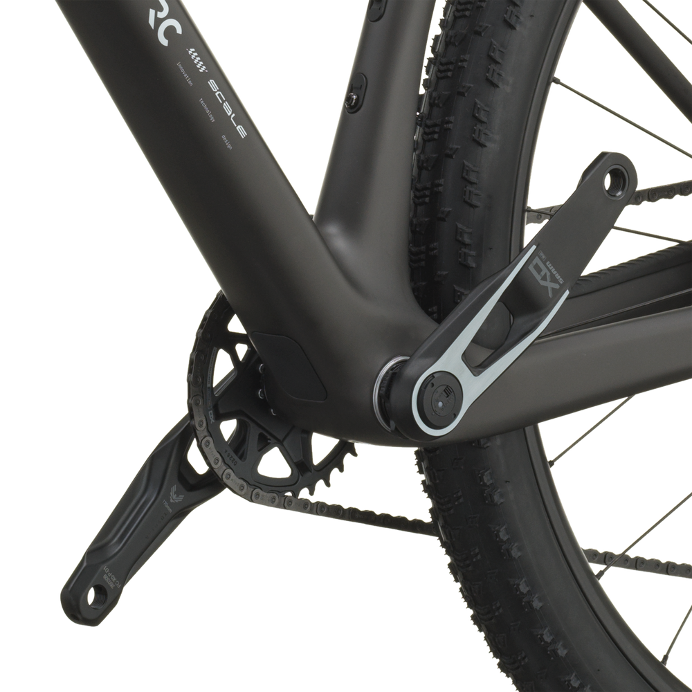 SCOTT Scale RC World Cup in Cumulus White/Carbon Black, detail view