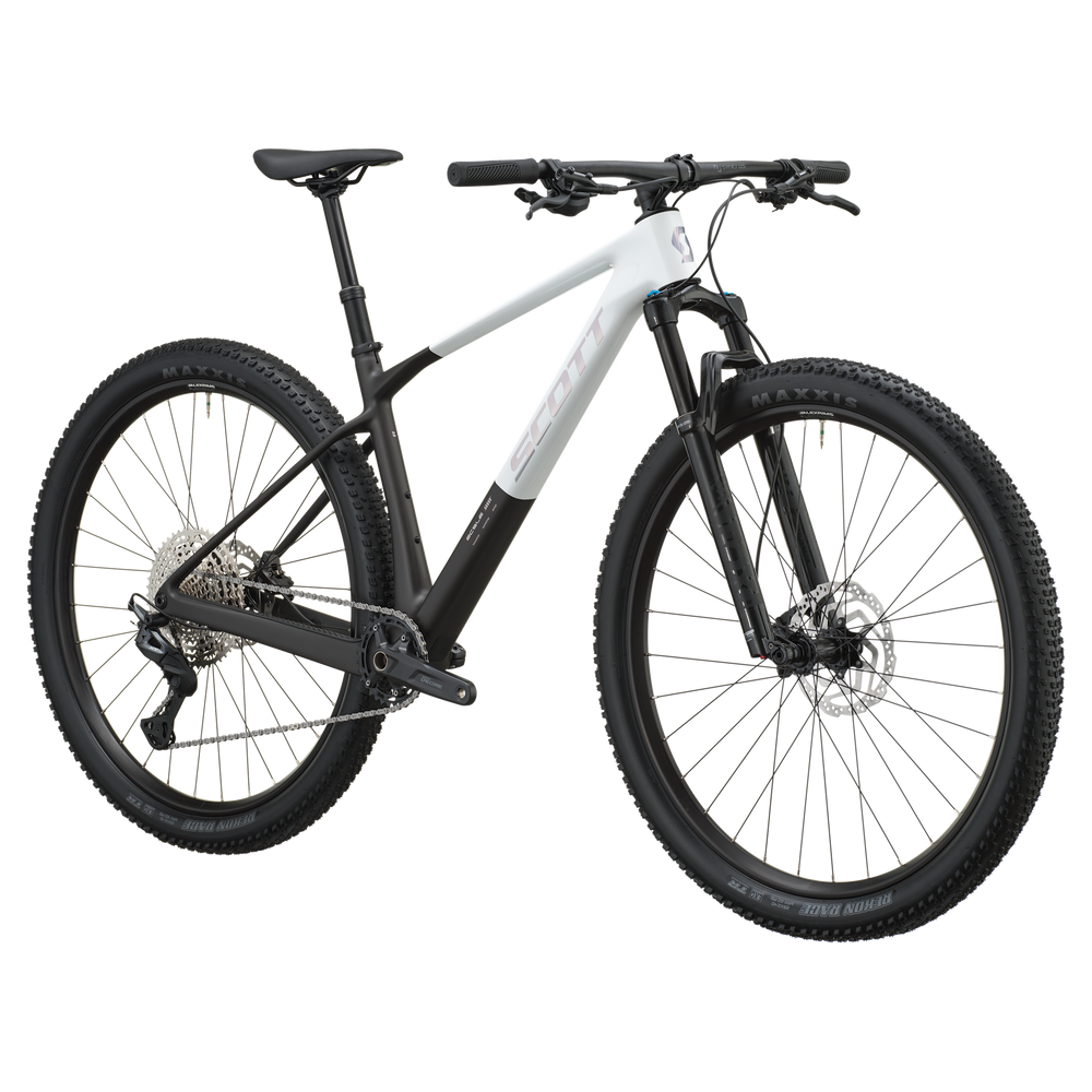 SCOTT Scale 10 in Pearl White/Carbon Black, side view