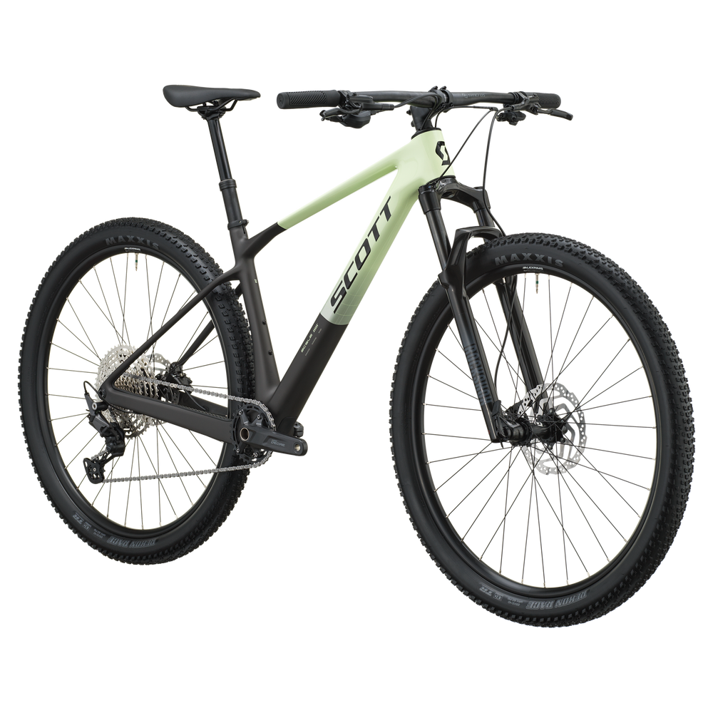 SCOTT Scale 20 in Cream Green/Carbon Black, side view