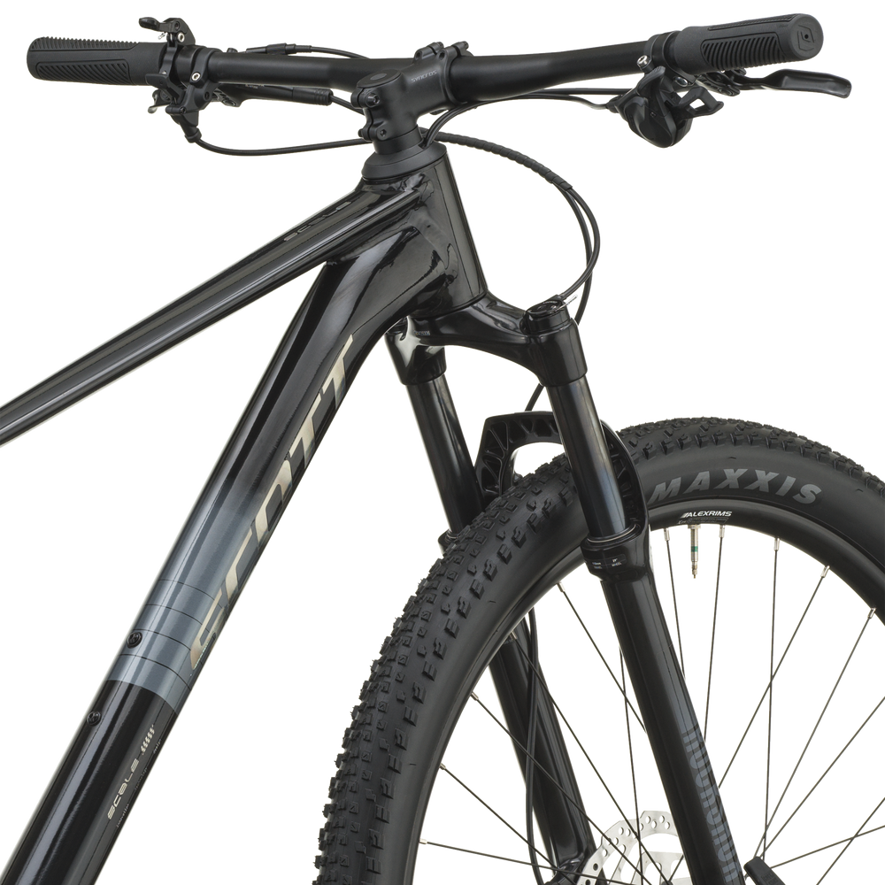SCOTT Scale 50 in Obsidian Black, detail view