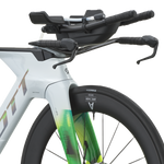 SCOTT Plasma RC Pro in Cumulus White/Viper Green, detail view