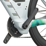 SCOTT Plasma RC Pro in Cumulus White/Viper Green, detail view