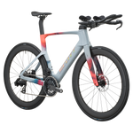 SCOTT Foil RC TRI in Narwal Grey/Gloaming Orange, side view