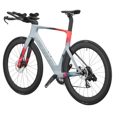 SCOTT Foil RC TRI in Narwal Grey/Gloaming Orange, detail view