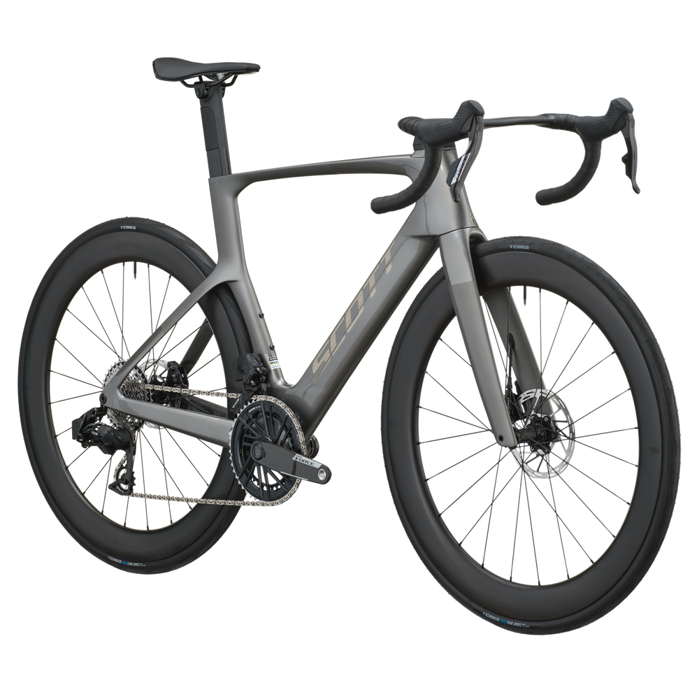 SCOTT Foil RC Team in Tungsten Grey, side view