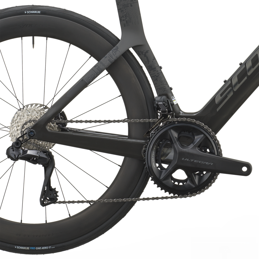 SCOTT Foil RC 10 in Carbon Black, detail view