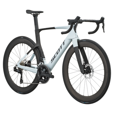 SCOTT Foil RC 20 in Cumulus White/Carbon Black, side view