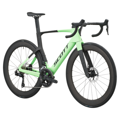 SCOTT Foil RC 20 in Paradise Green/Carbon Black, side view
