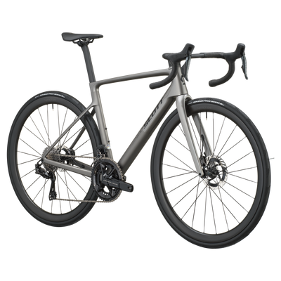SCOTT Addict RC Pro in Tungsten Grey, side view
