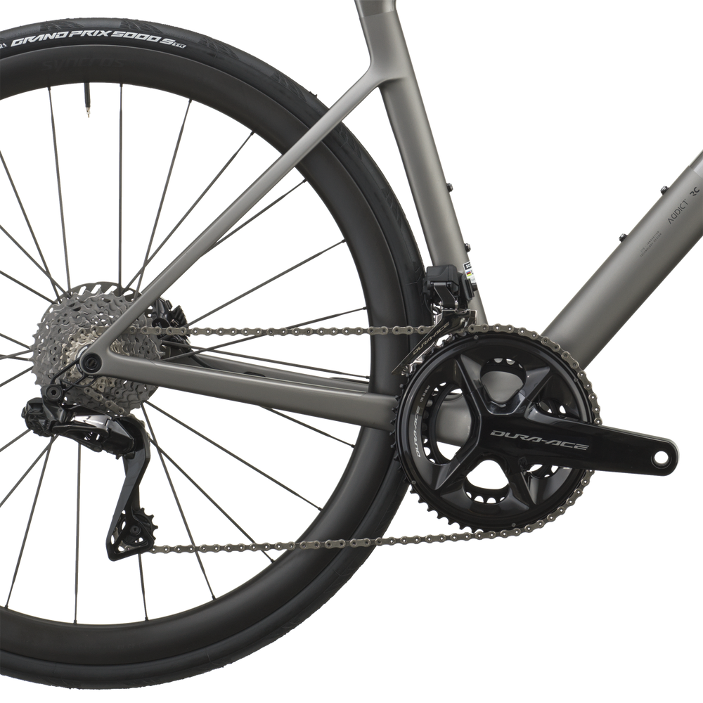SCOTT Addict RC Pro in Tungsten Grey, detail view