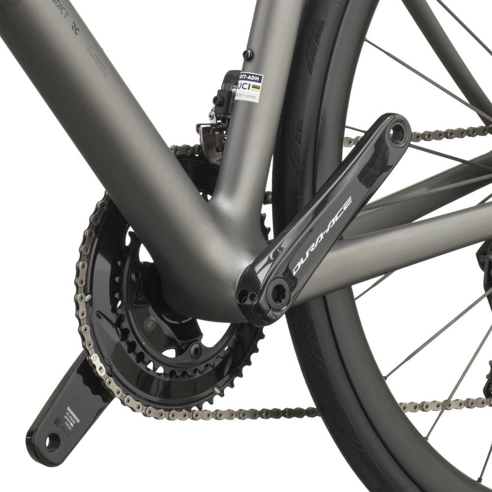 SCOTT Addict RC Pro in Tungsten Grey, detail view