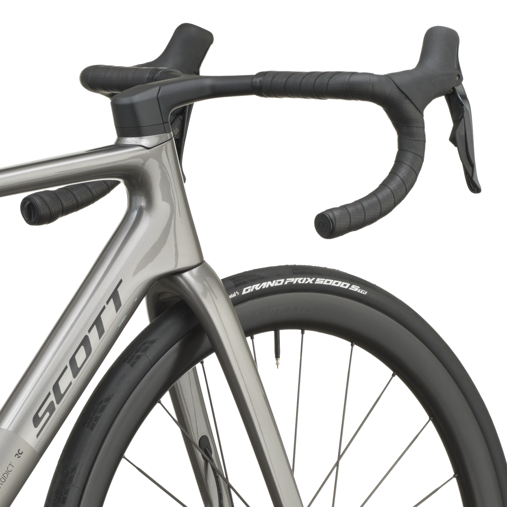 SCOTT Addict RC Pro in Tungsten Grey, detail view