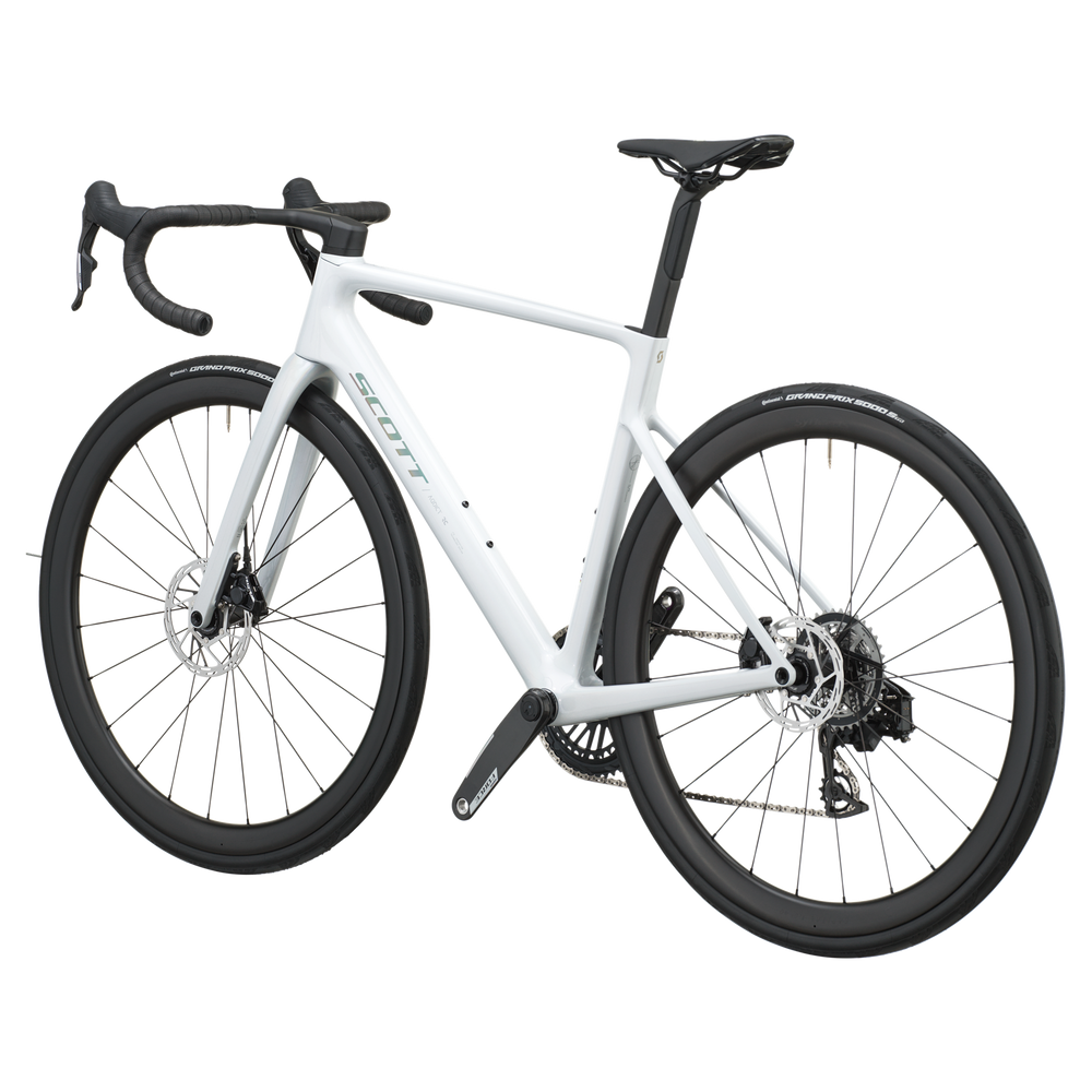 SCOTT Addict RC Team in Rainbow White, detail view
