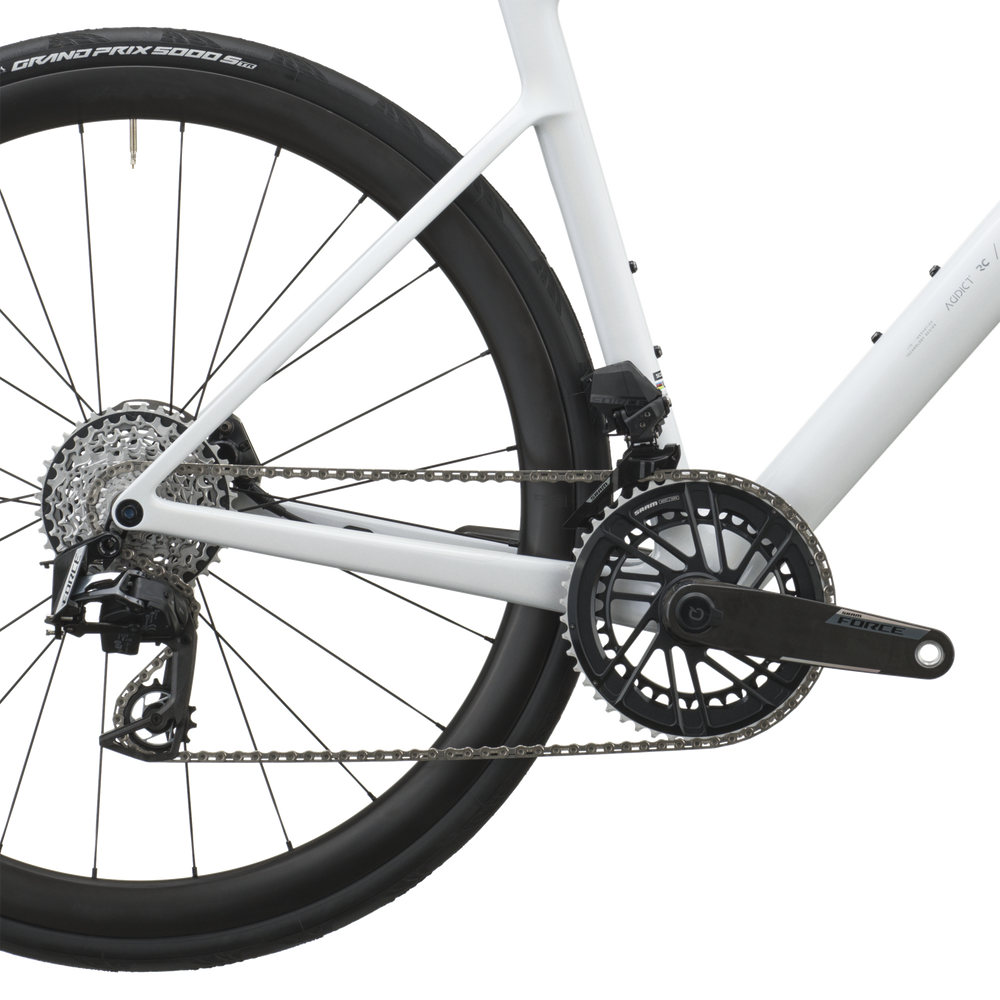 SCOTT Addict RC Team in Rainbow White, detail view