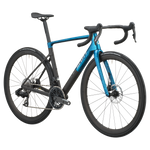 SCOTT Addict RC Team in Watery Blue/Carbon Black, side view
