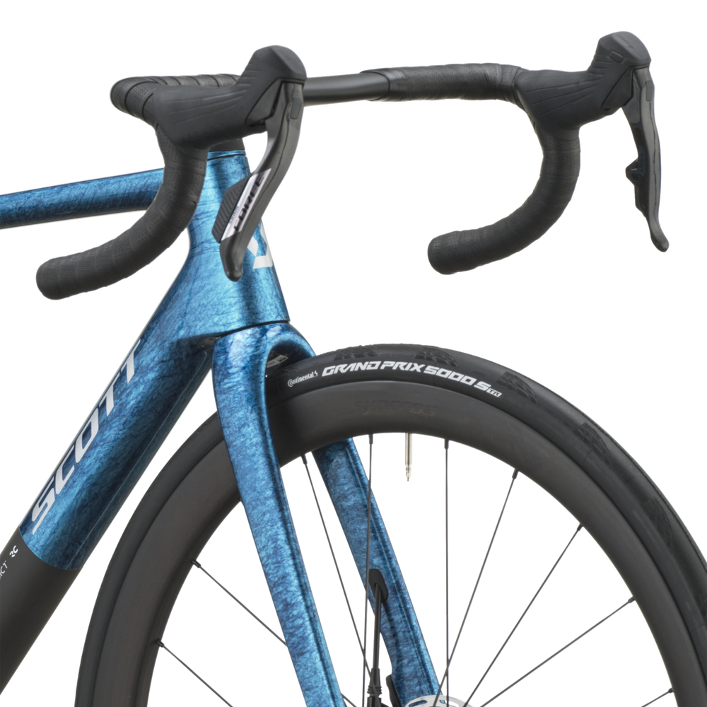 SCOTT Addict RC Team in Watery Blue/Carbon Black, detail view
