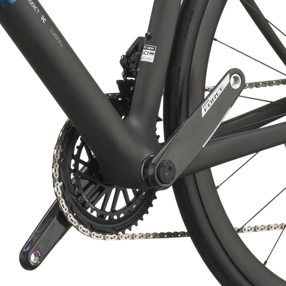 SCOTT Addict RC Team in Watery Blue/Carbon Black, detail view