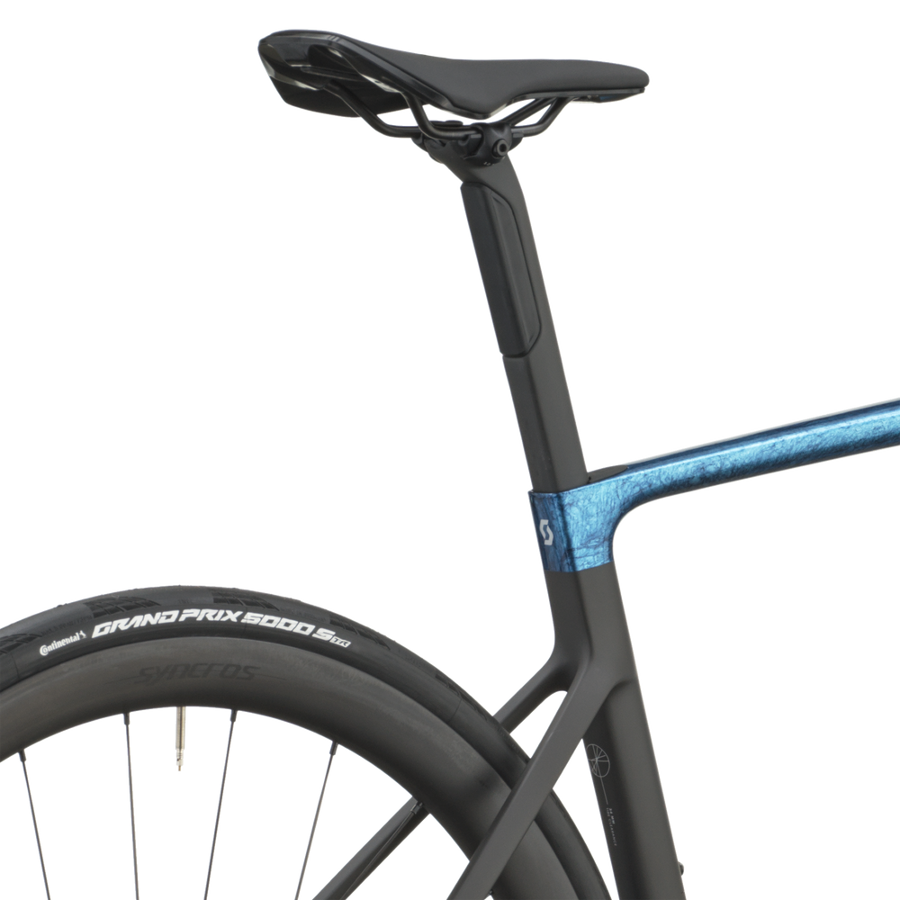 SCOTT Addict RC Team in Watery Blue/Carbon Black, detail view
