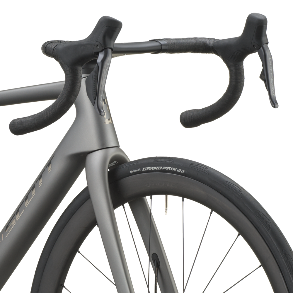 SCOTT Addict RC 10 in Tungsten Grey, detail view