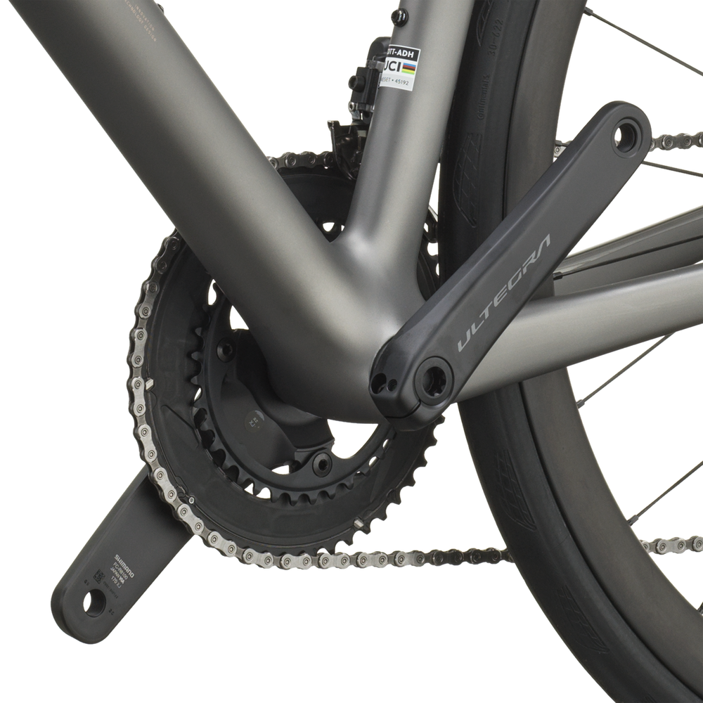 SCOTT Addict RC 10 in Tungsten Grey, detail view