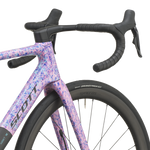 SCOTT Addict RC 10 in Flourish Blue/Carbon Black, detail view