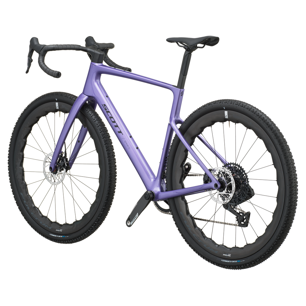 SCOTT Addict Gravel 10 in Blaze Purple, detail view