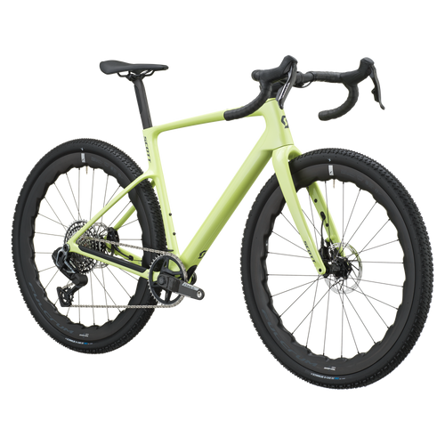 SCOTT Addict Gravel 20 in Mojito Green, side view