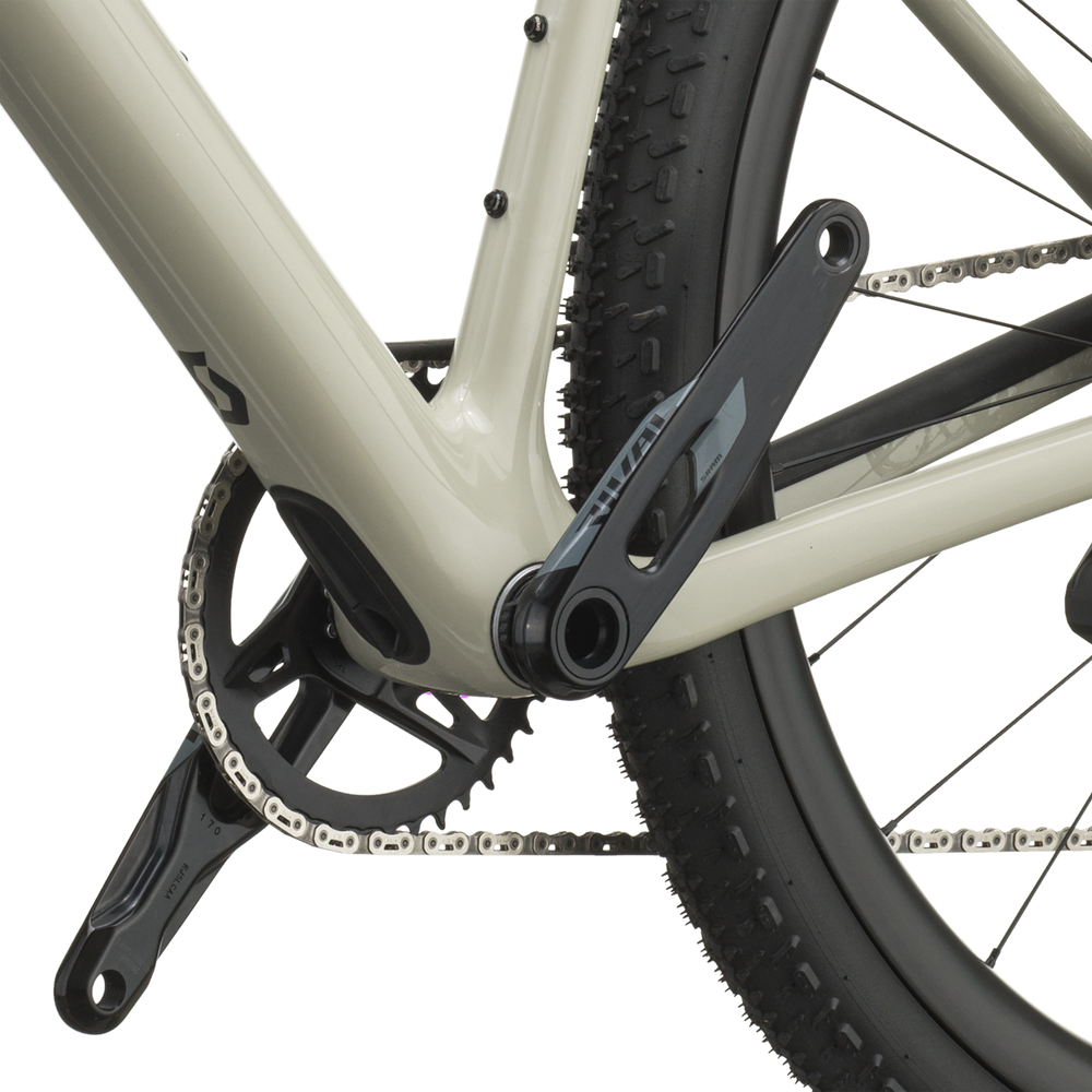 SCOTT Addict Gravel 30 in Agate Grey, detail view