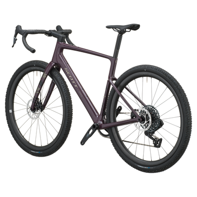 SCOTT Addict Gravel 30 in Mulberry Purple, detail view