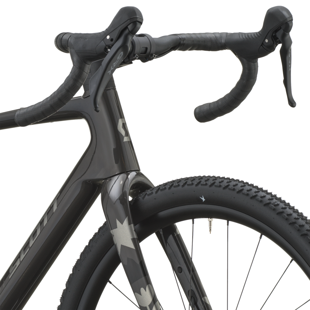 SCOTT Addict Gravel 40 in Carbon Black, detail view