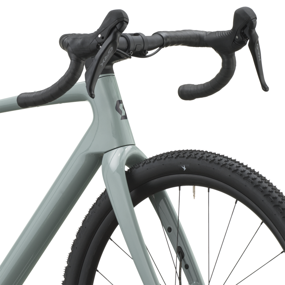 SCOTT Addict Gravel 40 in Iron Grey, detail view