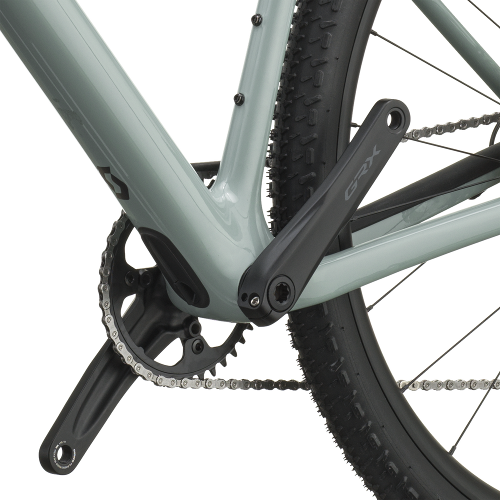 SCOTT Addict Gravel 40 in Iron Grey, detail view