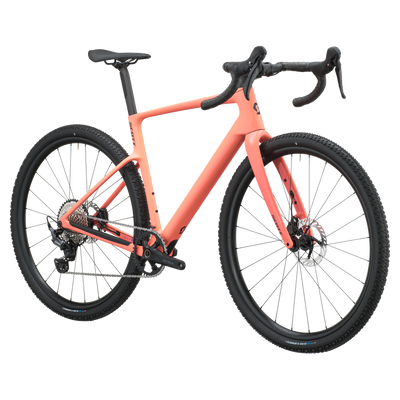 SCOTT Addict Gravel 40 in Peach Pink, side view