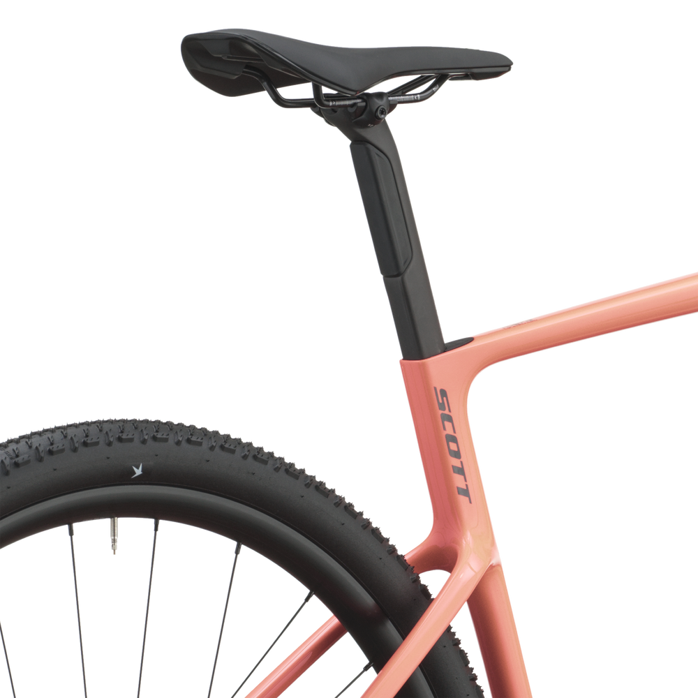 SCOTT Addict Gravel 40 in Peach Pink, detail view