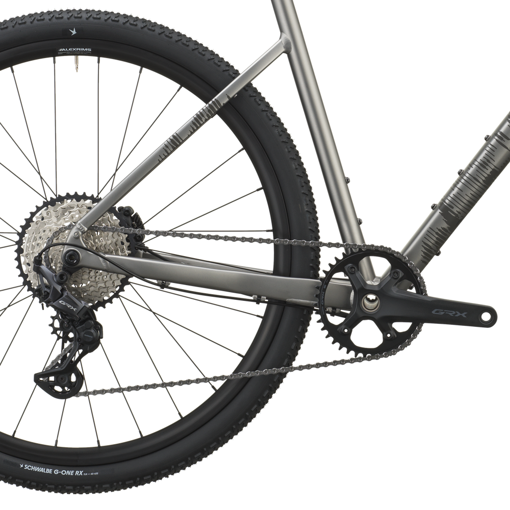 SCOTT Speedster Gravel 20 in Tungsten Grey, detail view
