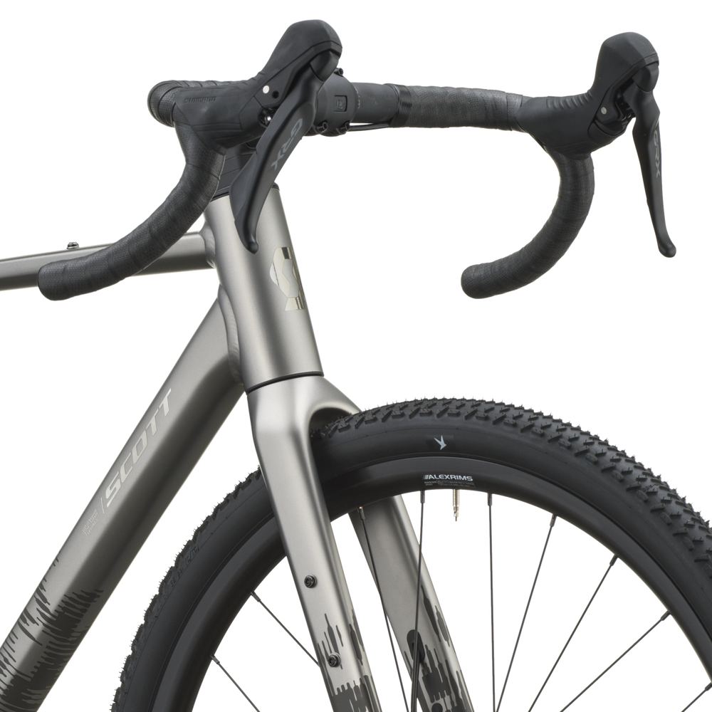 SCOTT Speedster Gravel 20 in Tungsten Grey, detail view