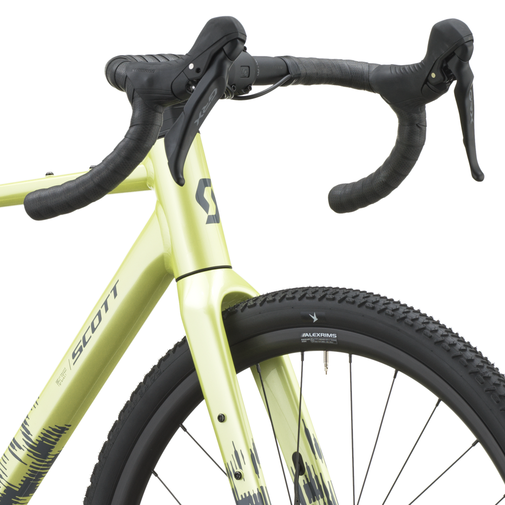 SCOTT Speedster Gravel 20 in Mojito Green, detail view