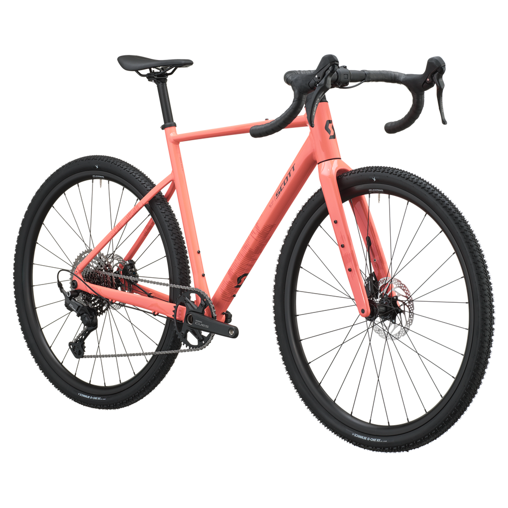 SCOTT Speedster Gravel 40 in Peach Pink, side view
